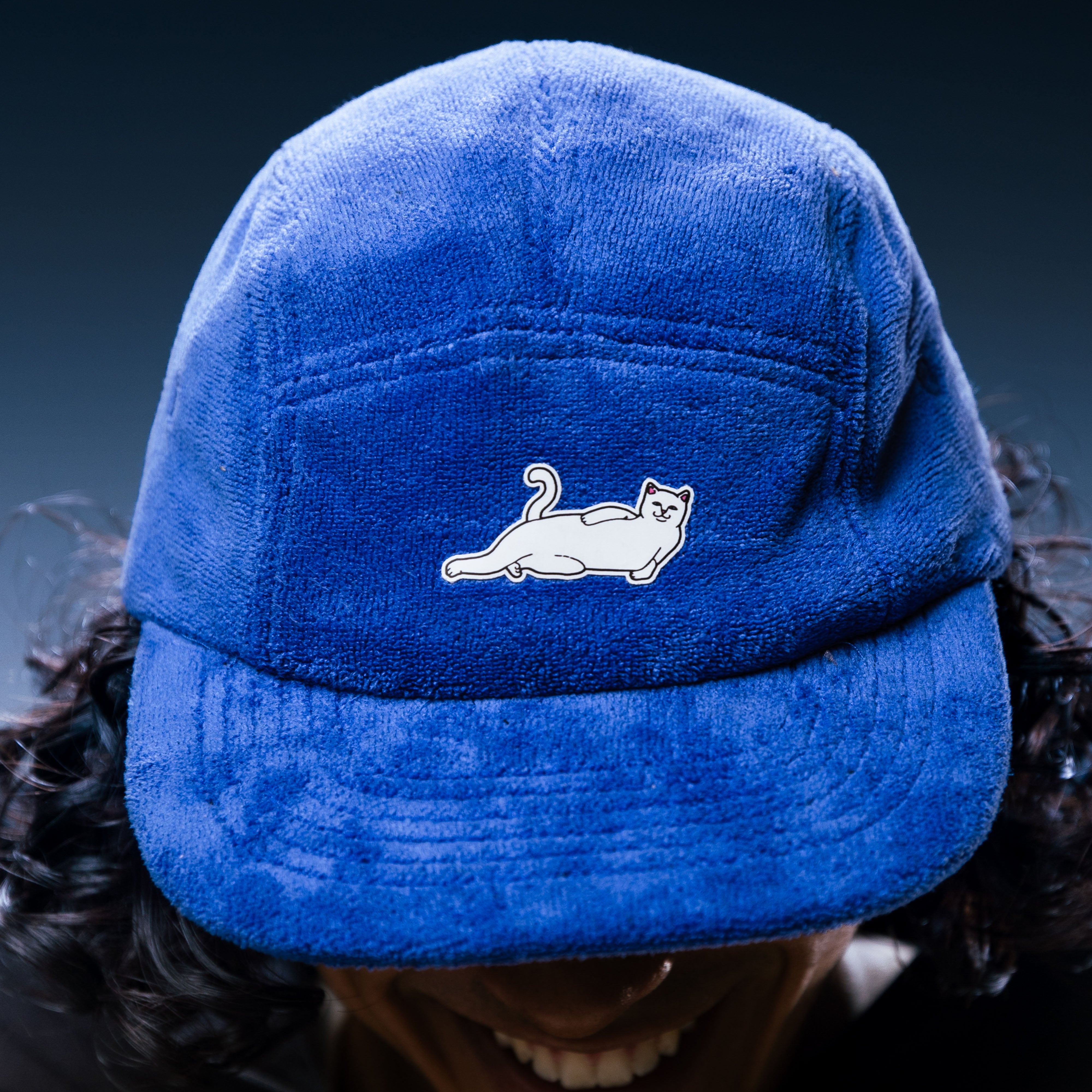 Catstanza Camper Hat (Blue)、mySite、merchandisen