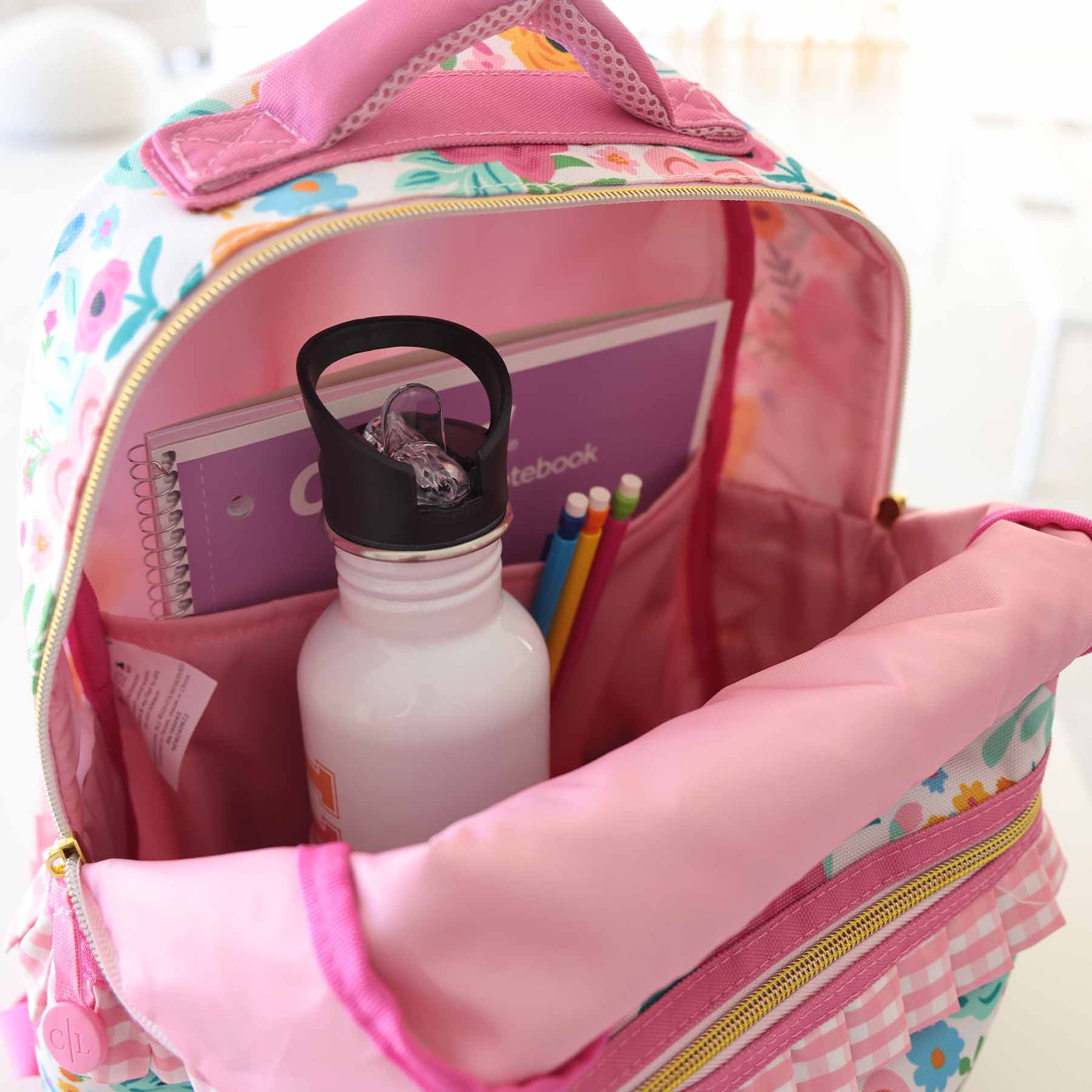  Kids Personalized Ruffle Backpack | Pretty Poppies、mySite、layawaytickets