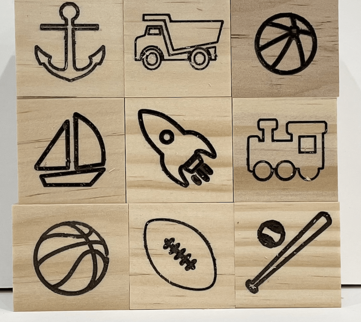 Personalized Wooden Block Name Menorah - Primary or Pastel Colors、mySite、topwebapps