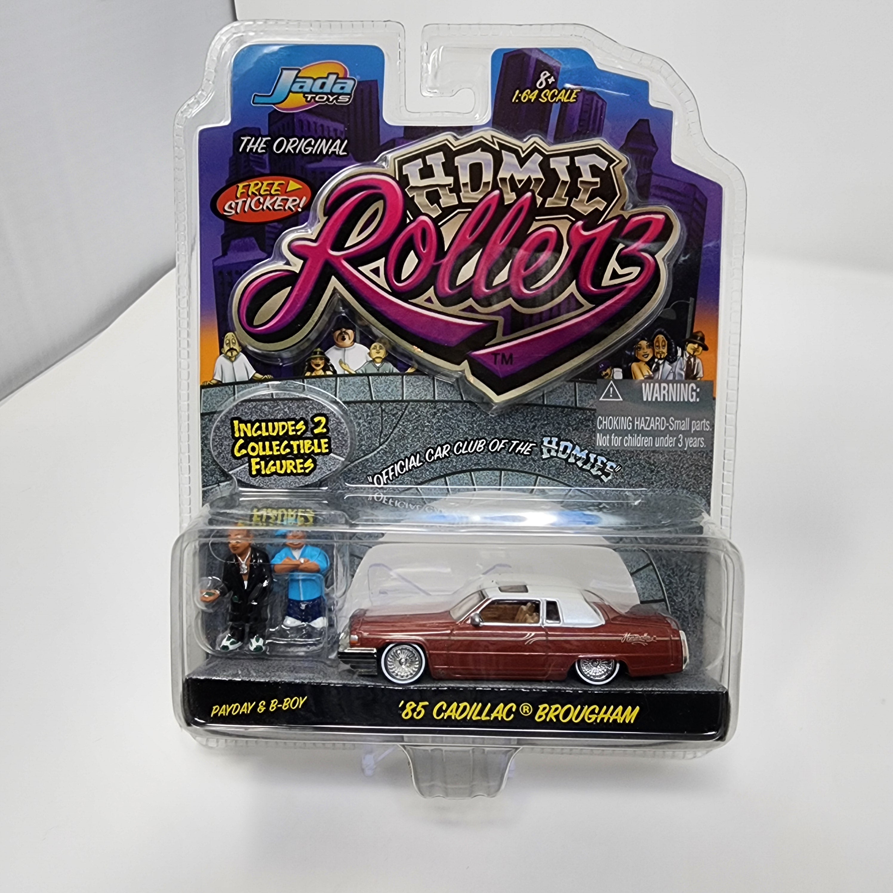 '85 Cadillac Brougham * Homie Rollers Jada Toys 1:64 Scale、mySite、hgirdovlk