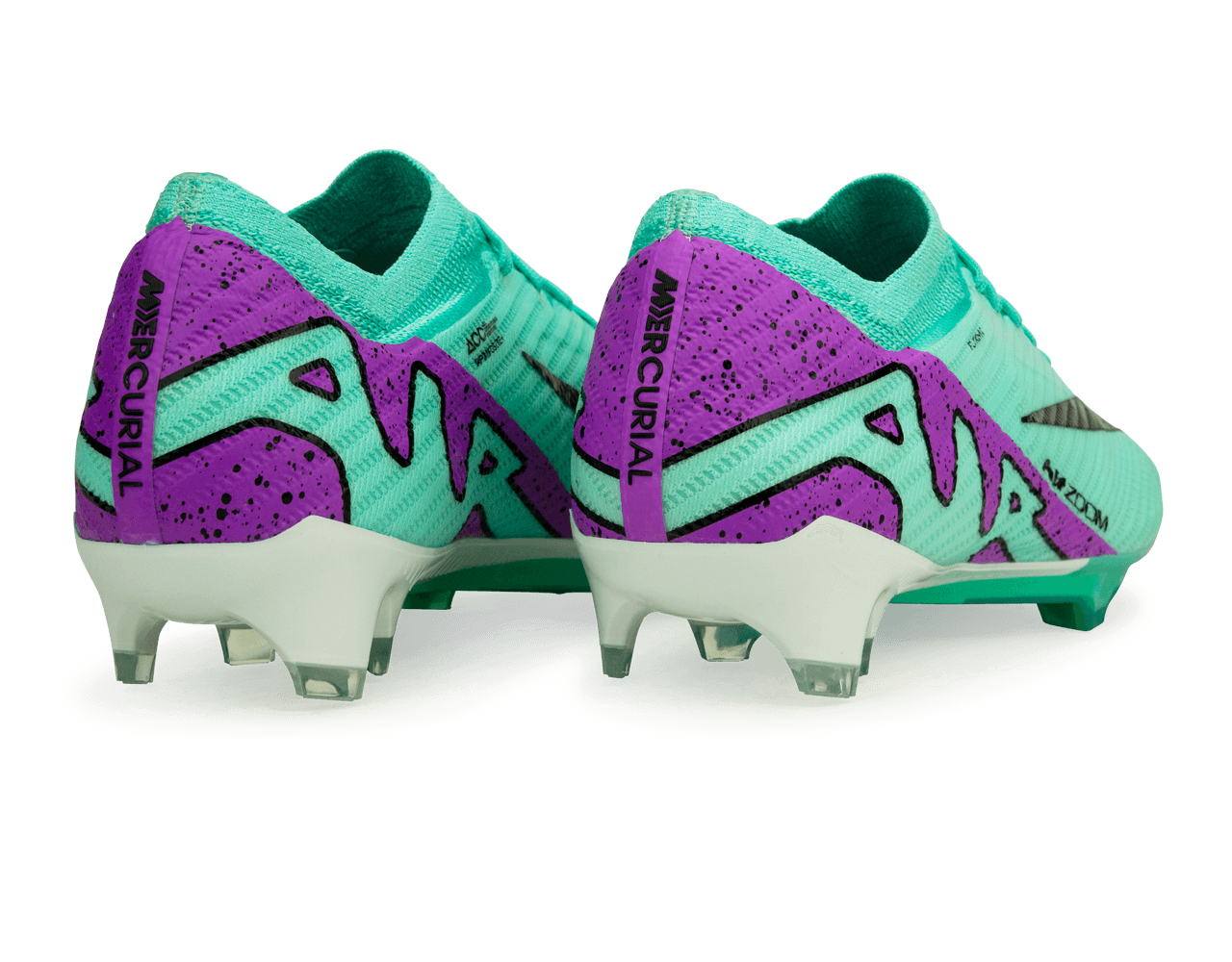 Nike Men's Zoom Mercurial Vapor 15 Elite FG Turquoise/Black/Purple、mySite、bottomscart