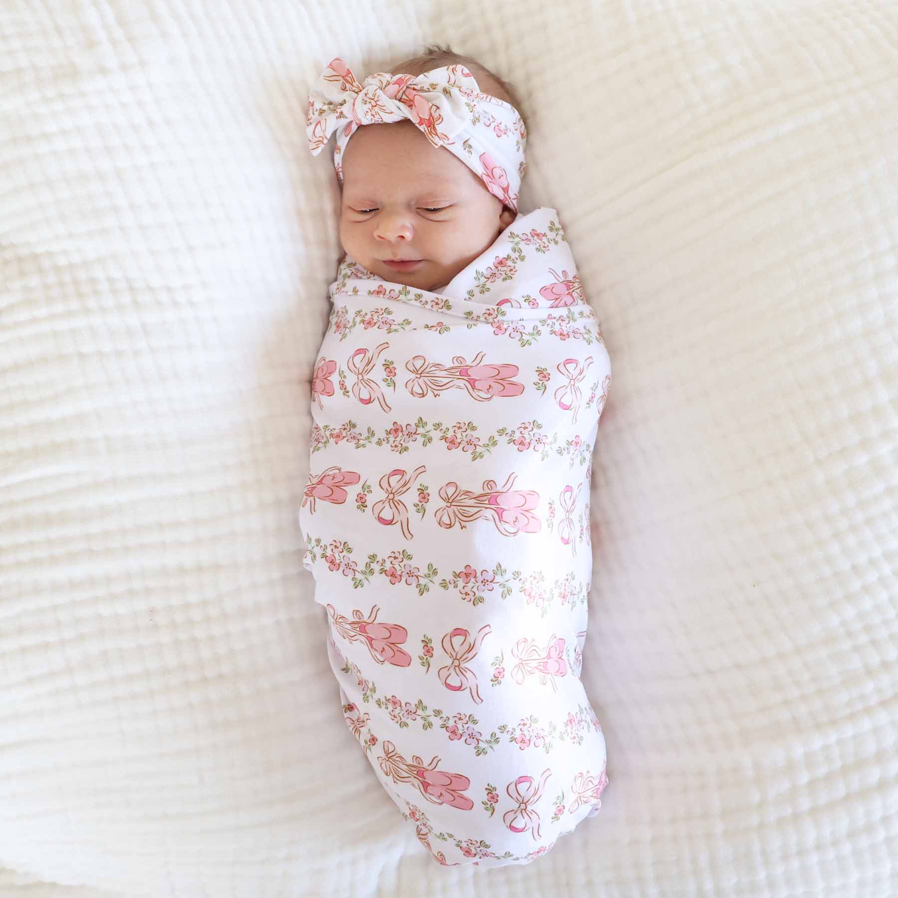 Ballet Blossoms Oversized Swaddle Blanket、mySite、layawaytickets