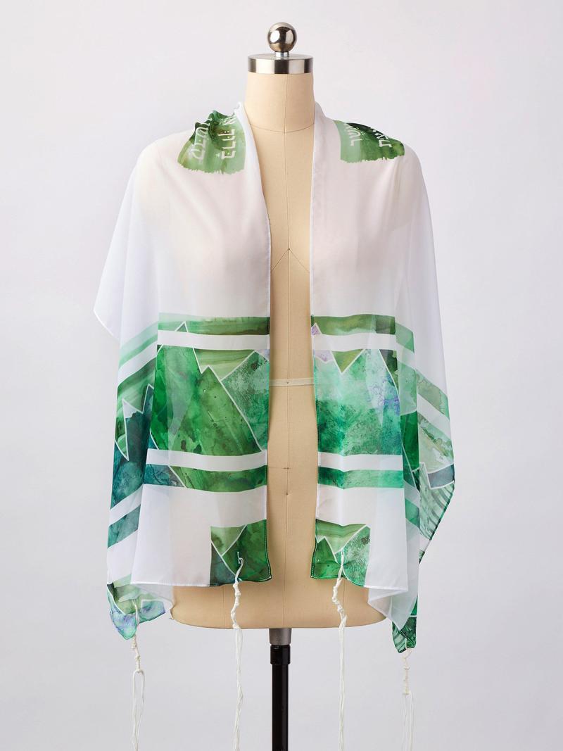 Green Mountain Tallit by Advah Designs、mySite、topwebapps