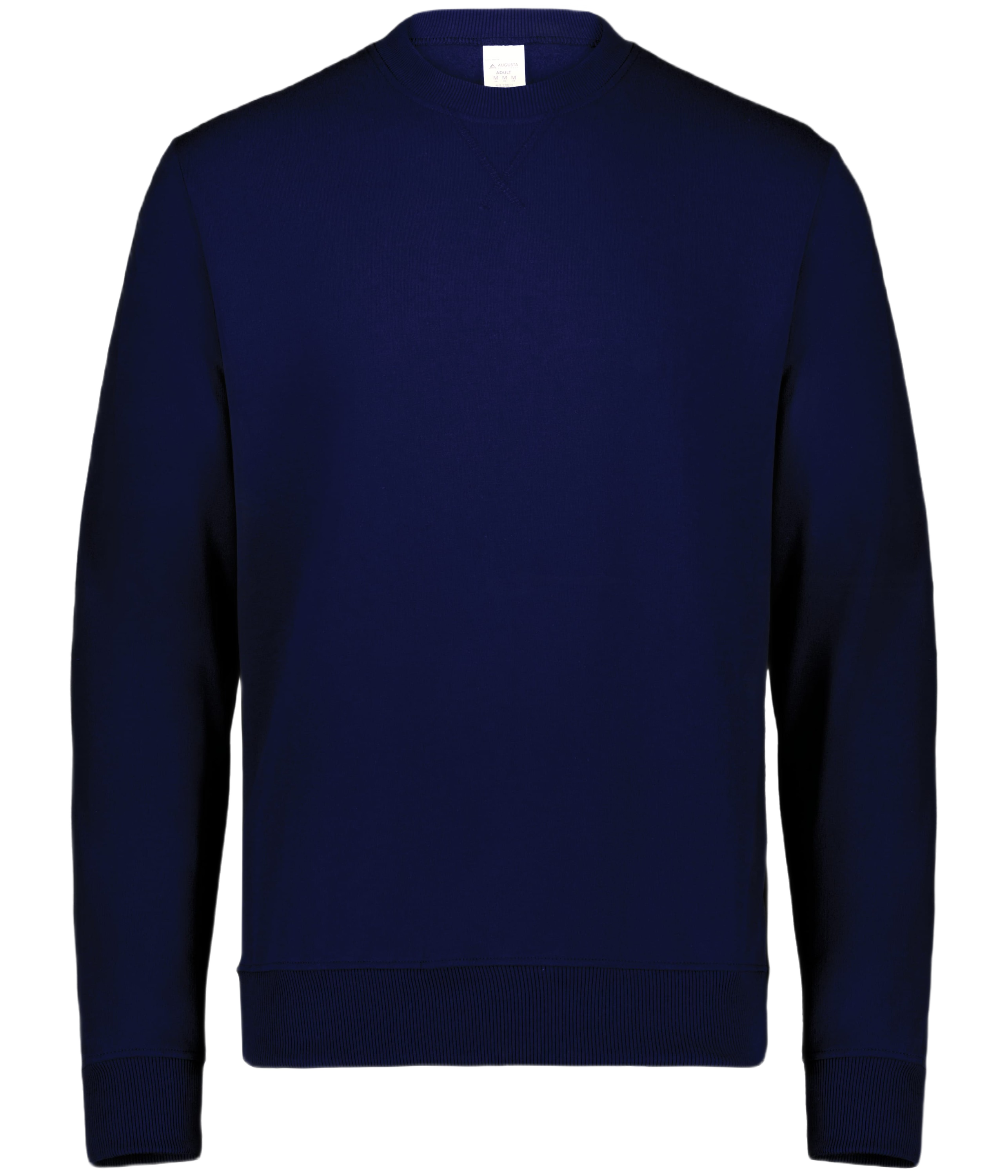 Augusta Youth All-Day Core Basics Fleece Crew - Midnight Navy、mySite、noshort