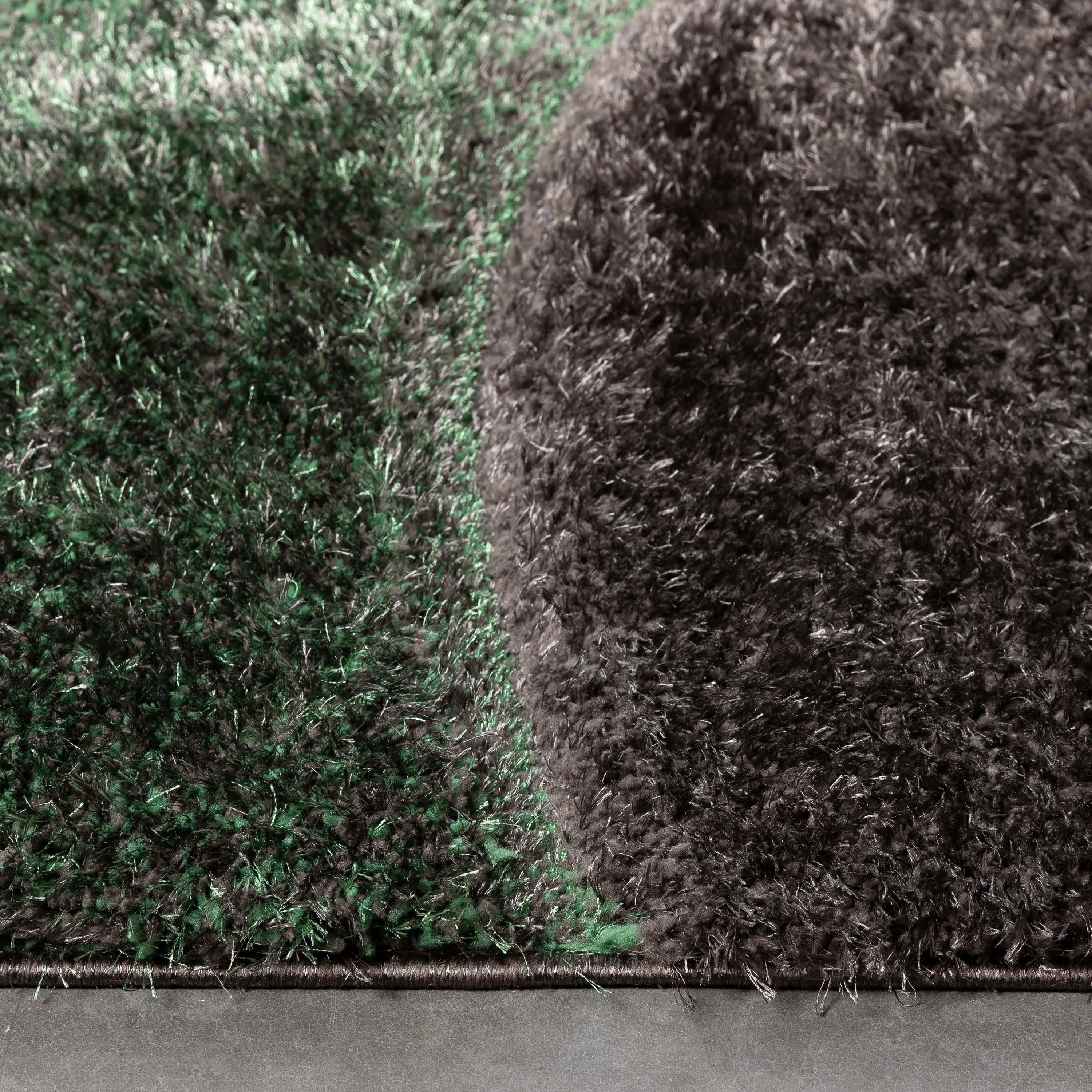 Luz Modern Geometric Green 3D Textured Thick & Soft Shag Rug、mySite、gigharbornorthrealestate