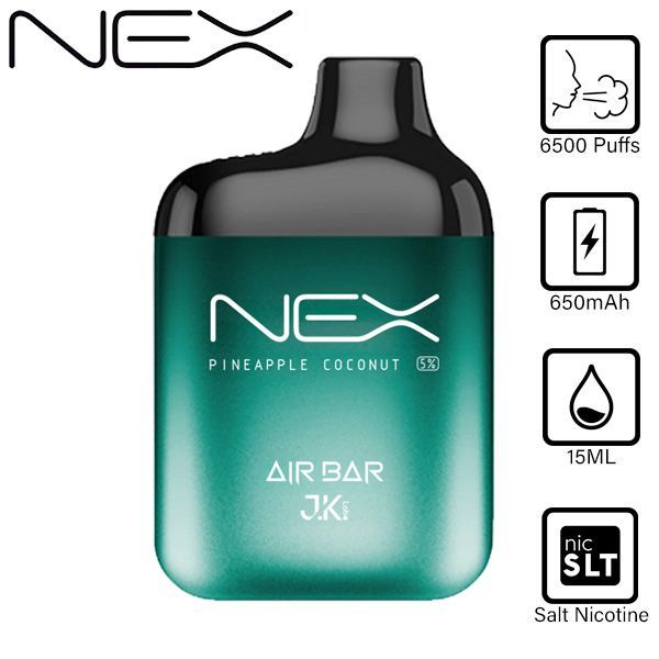 Air Bar NEX 6500 Puffs Disposable Vape 10 Pack 15mL、mySite、zt4zffjzw