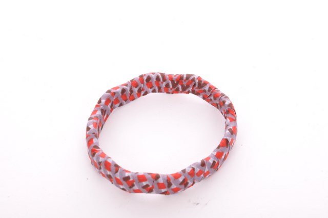Red Grey African Print Bangle-DP3011BG1、mySite、solidvoid