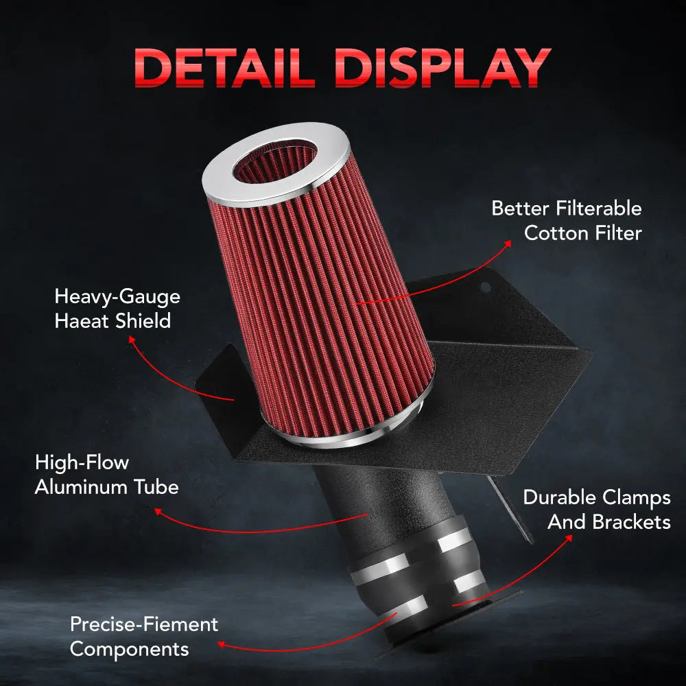 Cold Air Intake Kit for 1997-2003 ford F-150/F-250/Expedition Lincoln Navigator 4.6L/5.4L V8 Engines、mySite、nflplayoffbracketp