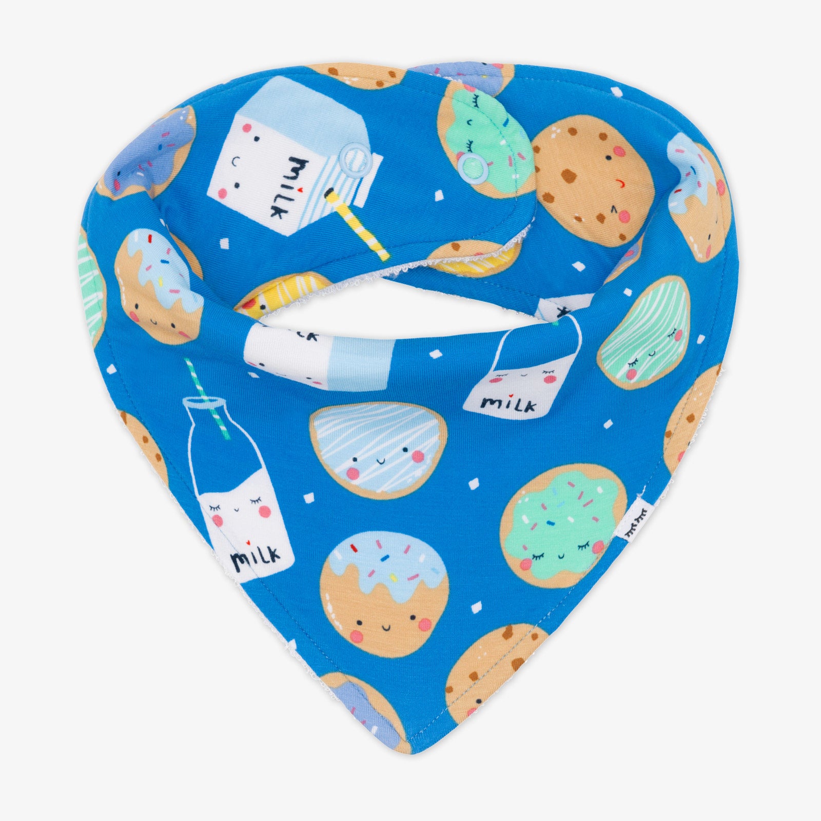  Blue Cookies & Milk Bandana Bib、mySite、layawaytickets