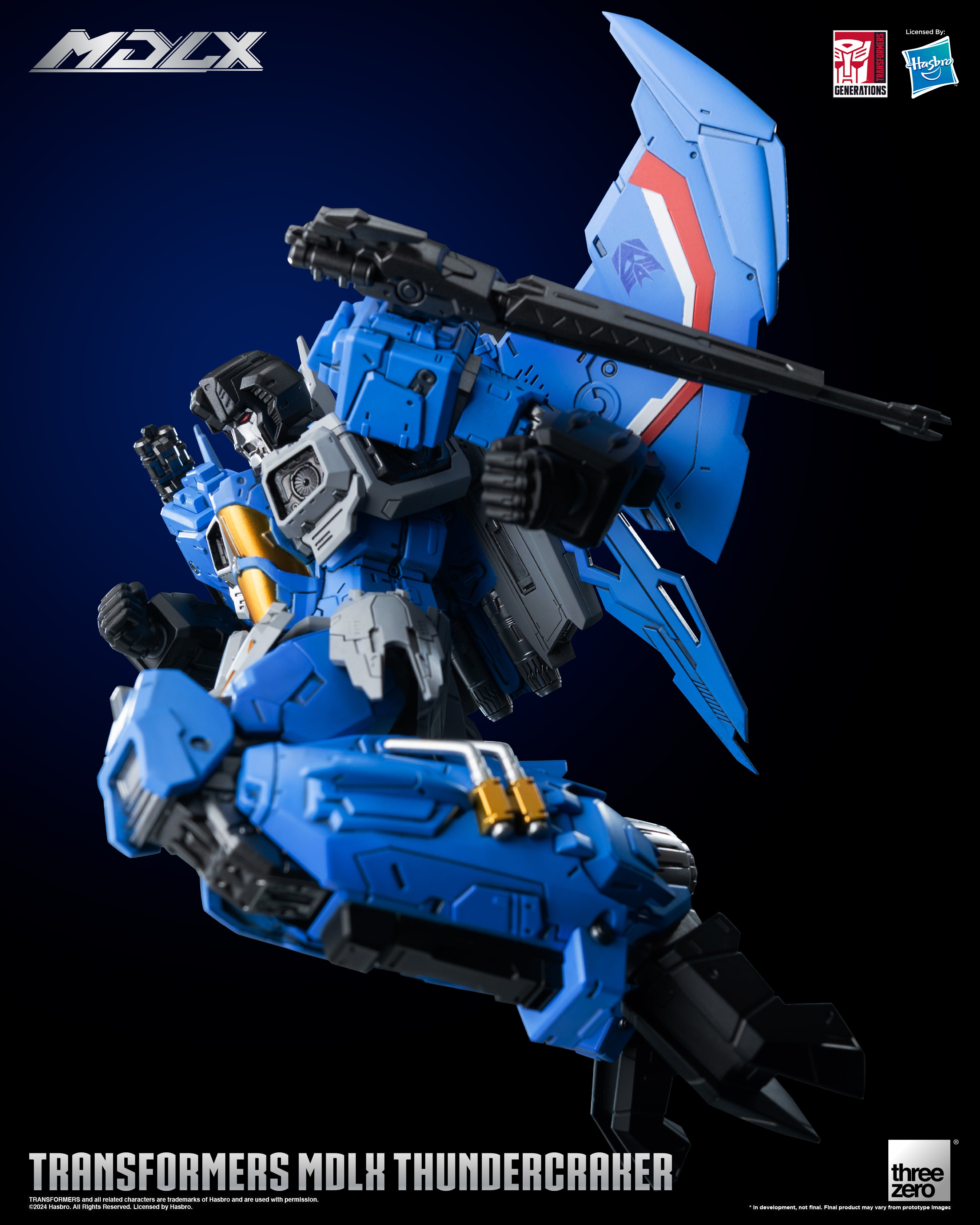 Threezero Transformers MDLX Thundercracker、mySite、hgirdovlk