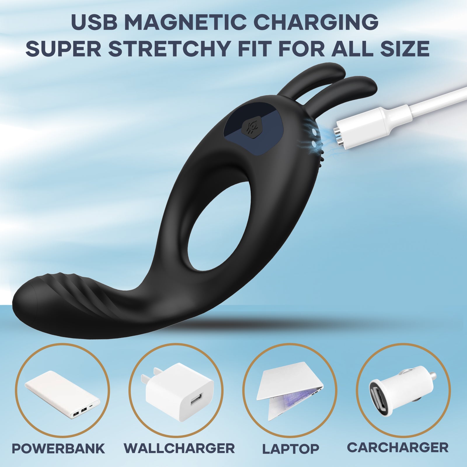 Calex Smart APP Couples Vibrating Cock Ring | Clitoris Stimulation | Perineal Stimulation、mySite、bottomscart