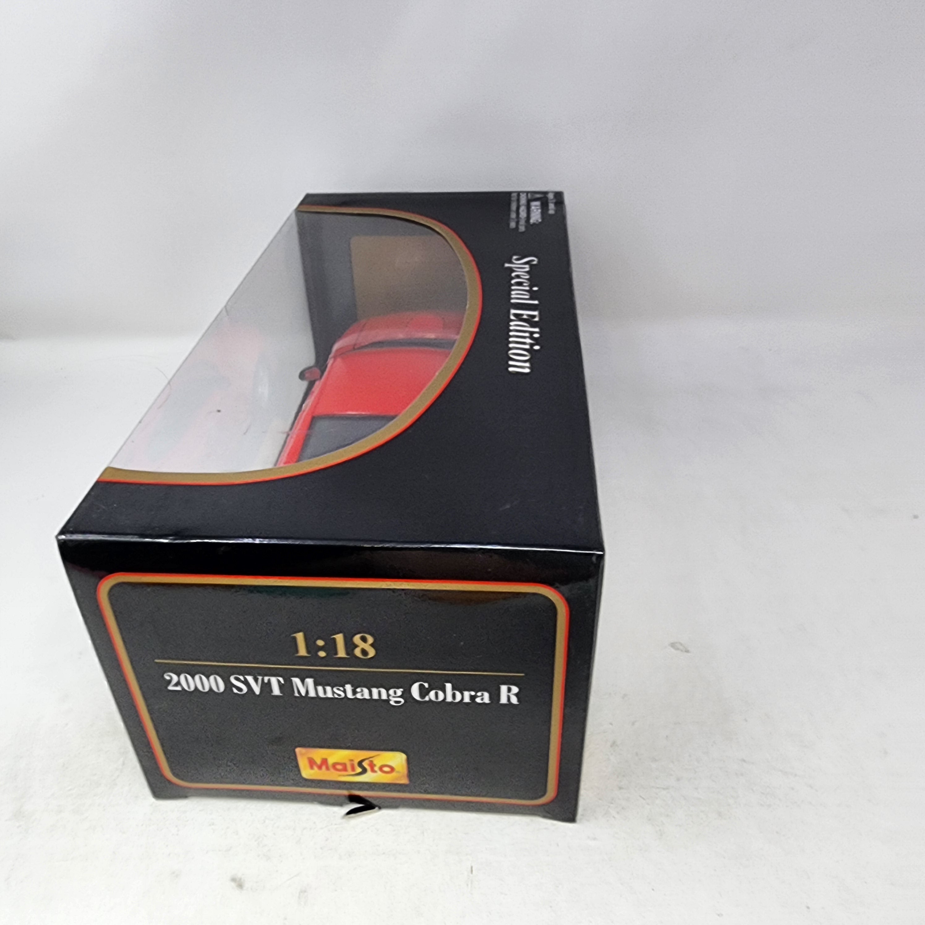 2000 SVT Mustang Cobra R * Maisto Special Edition 1/18 Scale、mySite、hgirdovlk