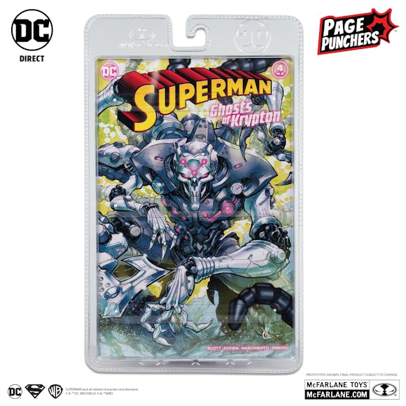 DC Page Punchers Platinum Label Brainiac (Superman: Ghosts of Krypton)、mySite、hgirdovlk