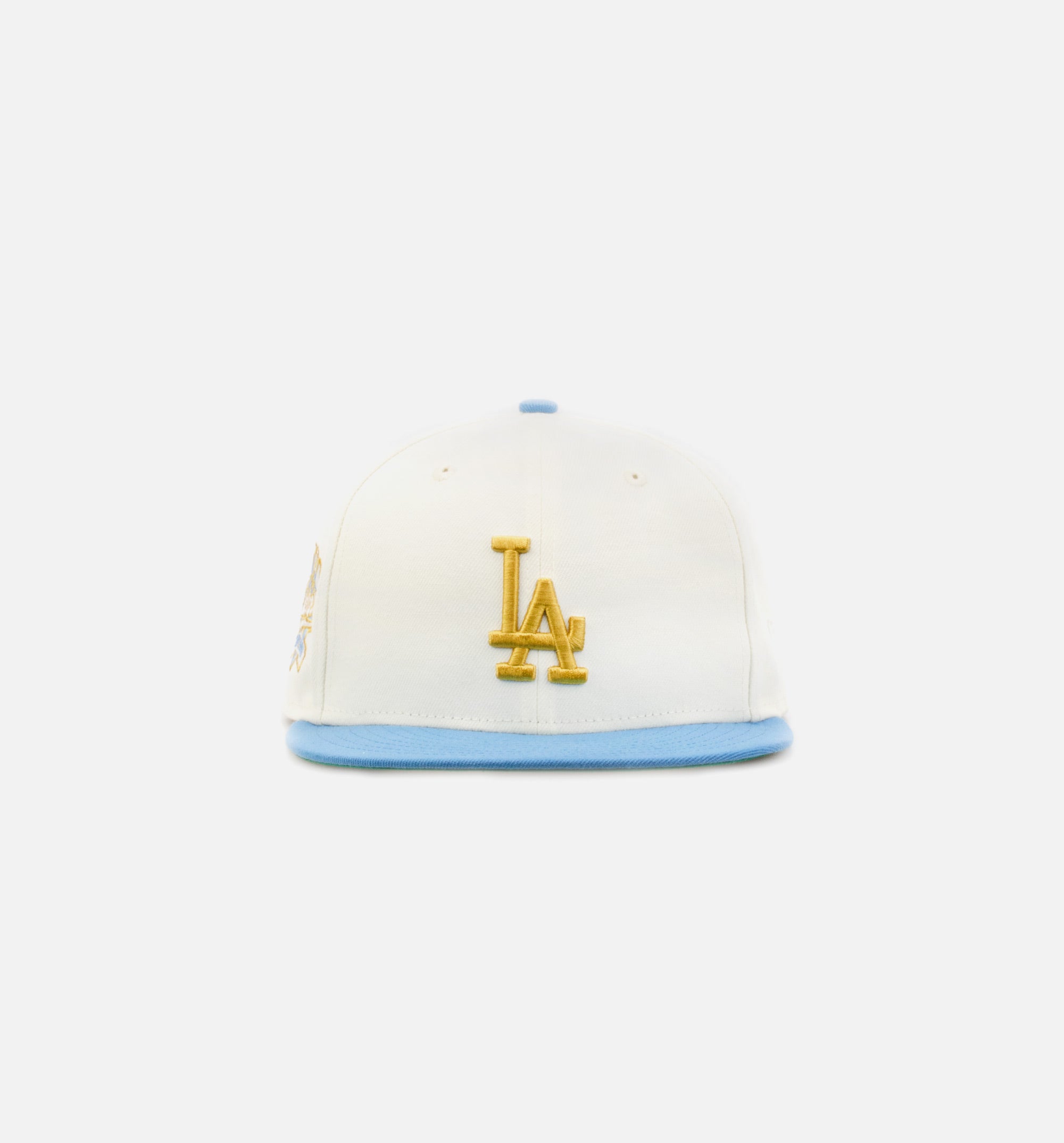 Los Angeles Dodgers 59Fifty Mens Fitted Hat - White/Blue、mySite、dreamappss
