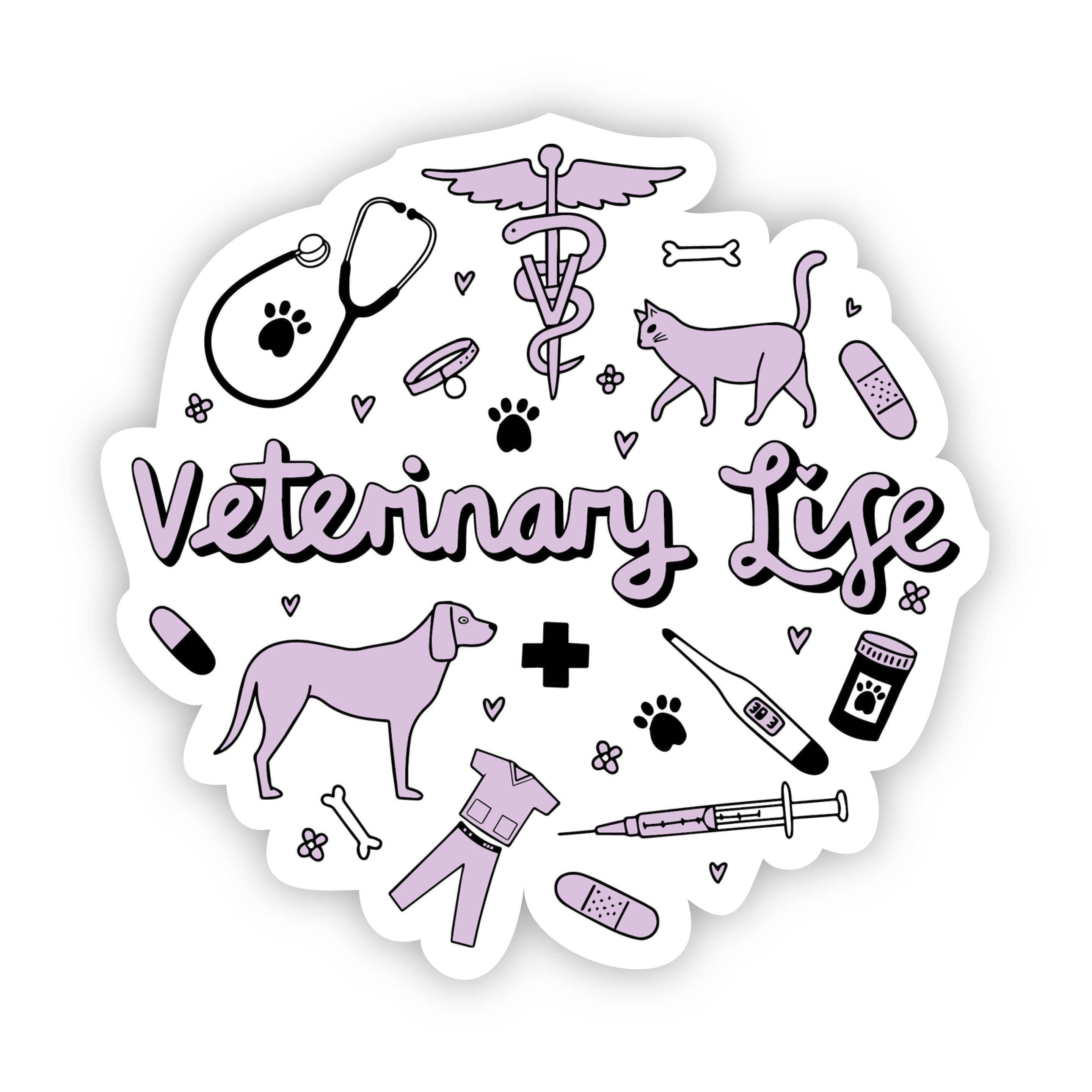  Veterinary Life Sticker、mySite、elrpsem3k