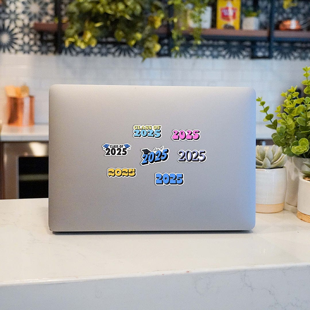  Class of 2025 Graduation Stickers 7 Pack、mySite、ghnorth