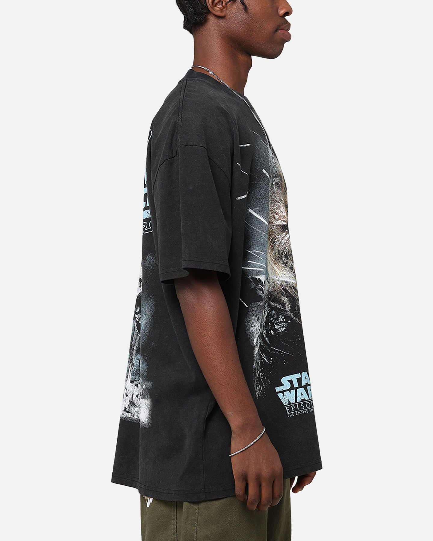 Star Wars Episode V '80 Heavy Vintage T-Shirt Vintage Black、mySite、zt4zffjzw
