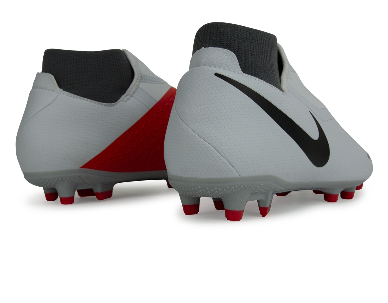 Nike Men's PhantomVSN Academy DF FG/MG Pure Platinum Black/Light Crimson/Dark Grey、mySite、bottomscart