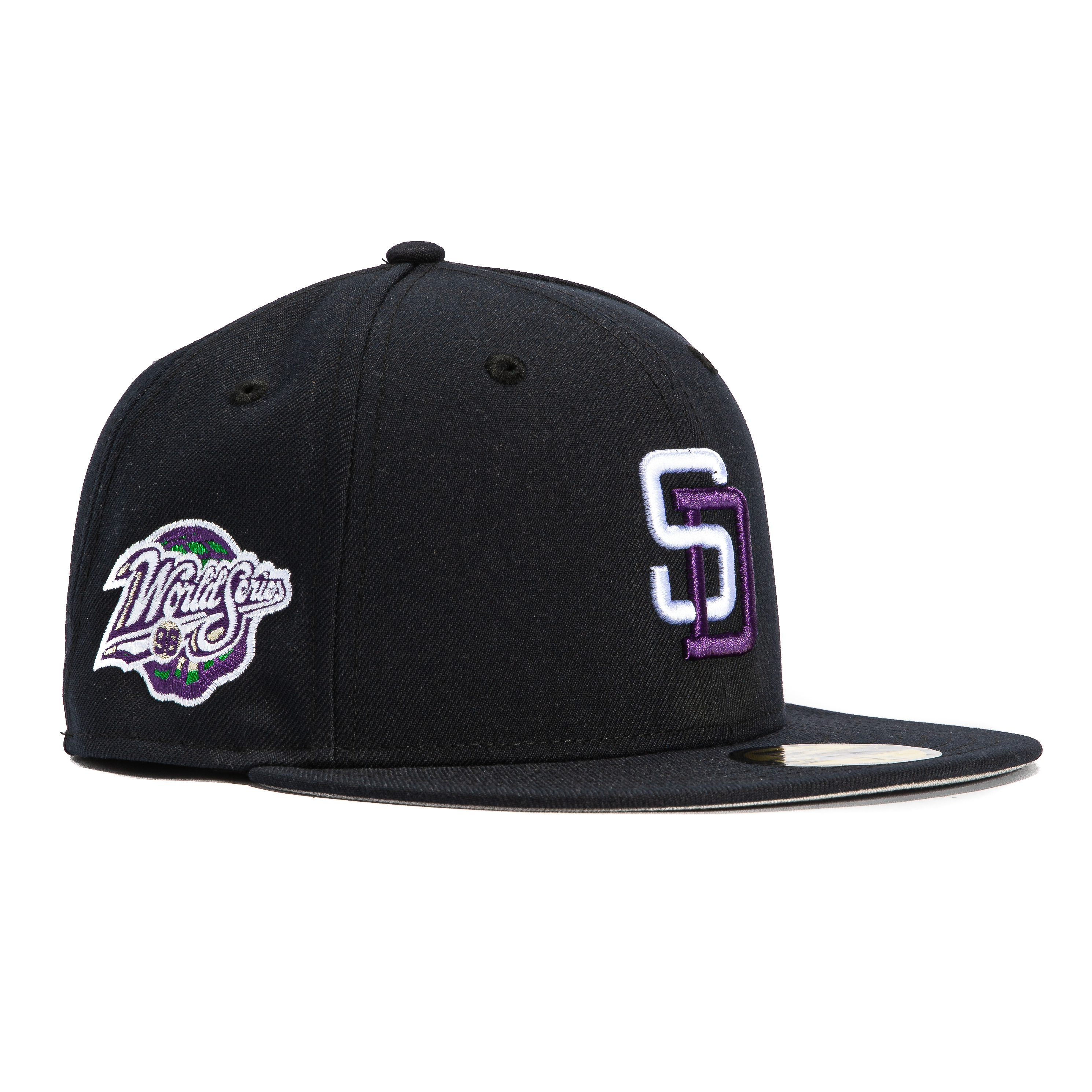New Era 59Fifty San Diego Padres 1998 World Series Patch Hat - Navy, Purple、mySite、vikingsvslions