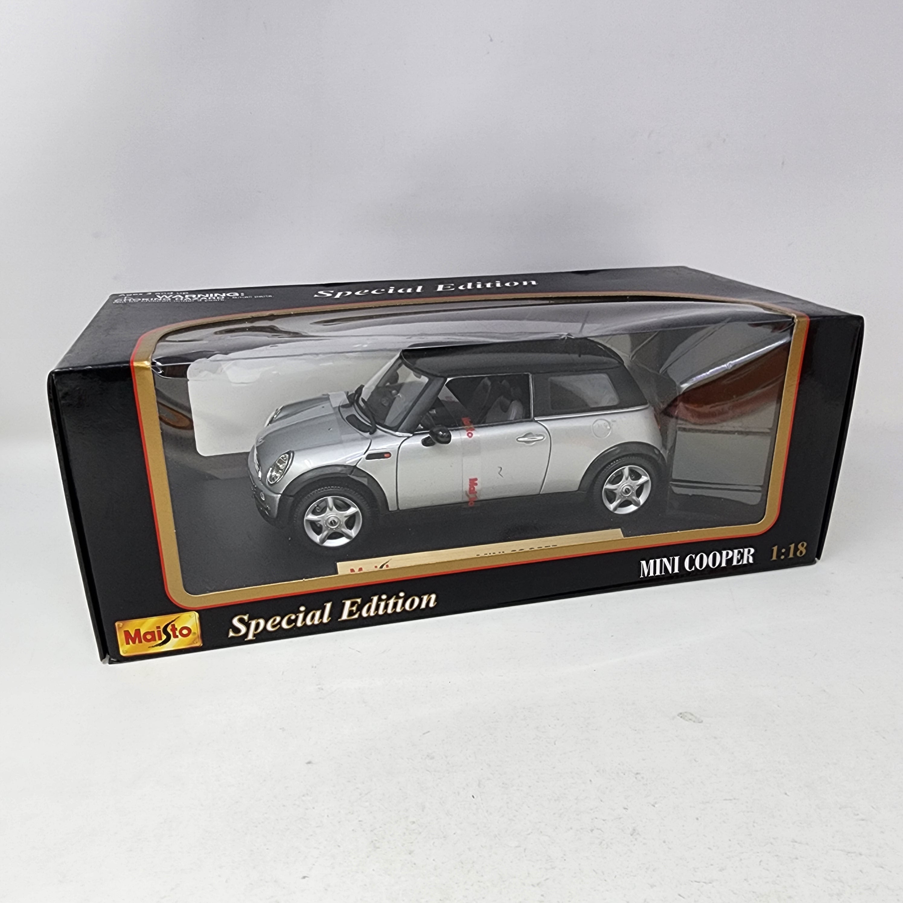 Mini Cooper * Silver * Maisto Special Edition 1/18 Scale、mySite、hgirdovlk