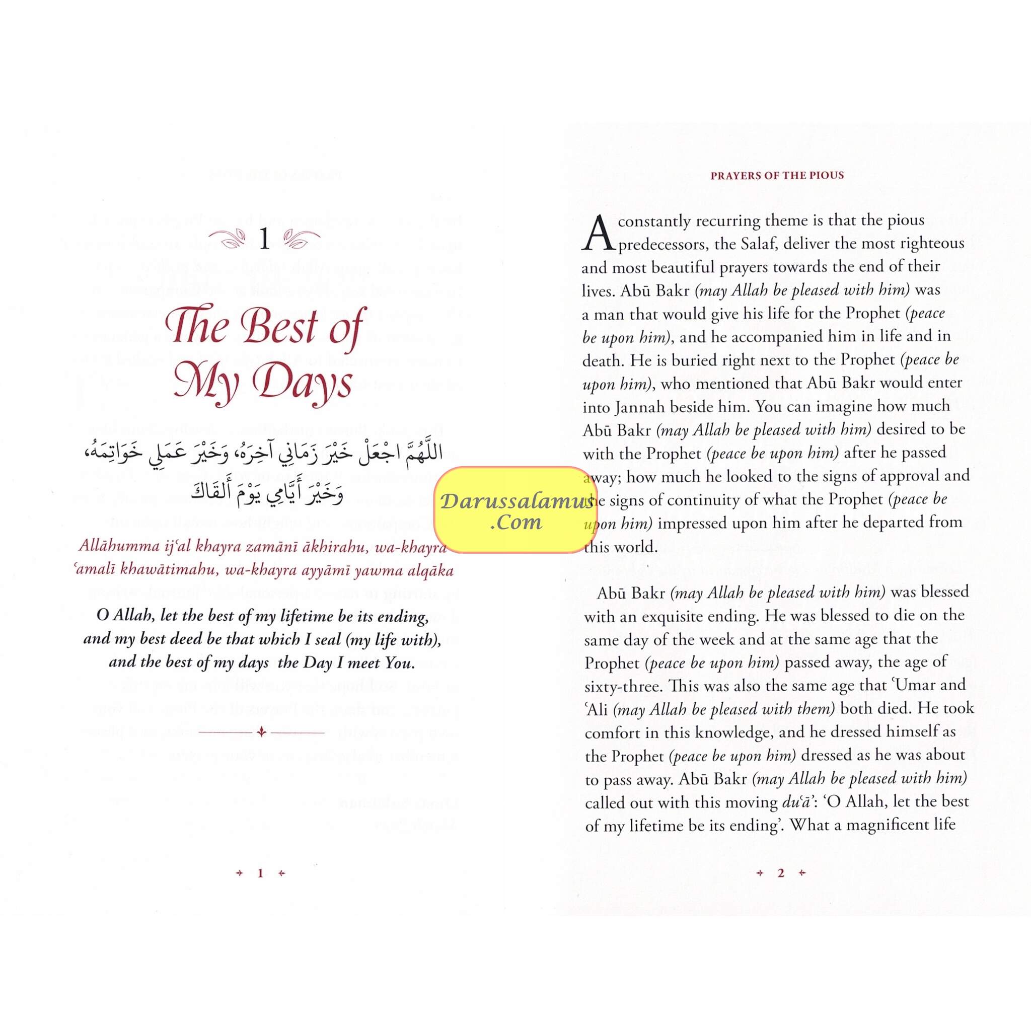 Prayer Of The Pious By Omar Suleiman、mySite、topwebapps