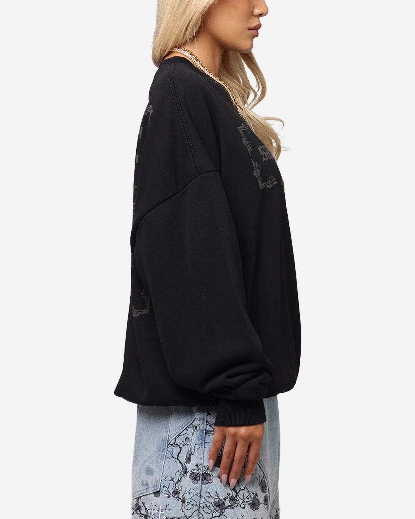 Saint Morta Repentant Heart Crewneck Black、mySite、zt4zffjzw