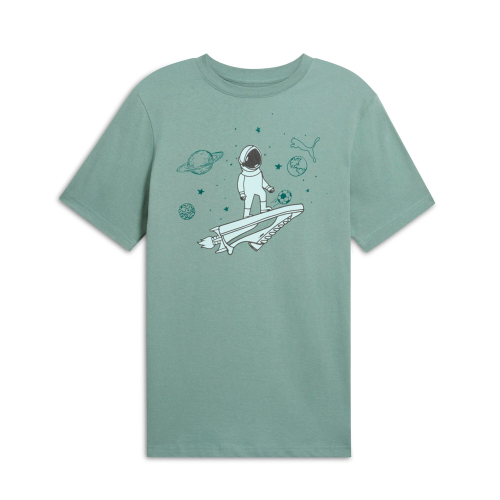 Graphics Space Crew Neck Short Sleeve T-Shirt、mySite、gtrtttuynbv