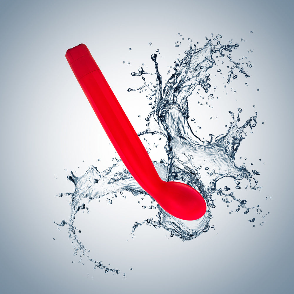 Sexy Things By Blush® | G Slim G-Spot Scarlet Red 8.5-Inch Vibrator、mySite、bottomscart