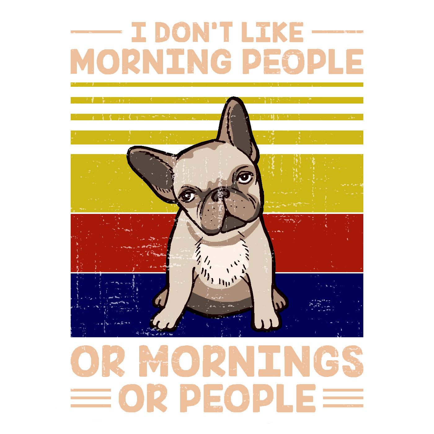  Mornings & People Vinyl Sticker Decal、mySite、ghnorth