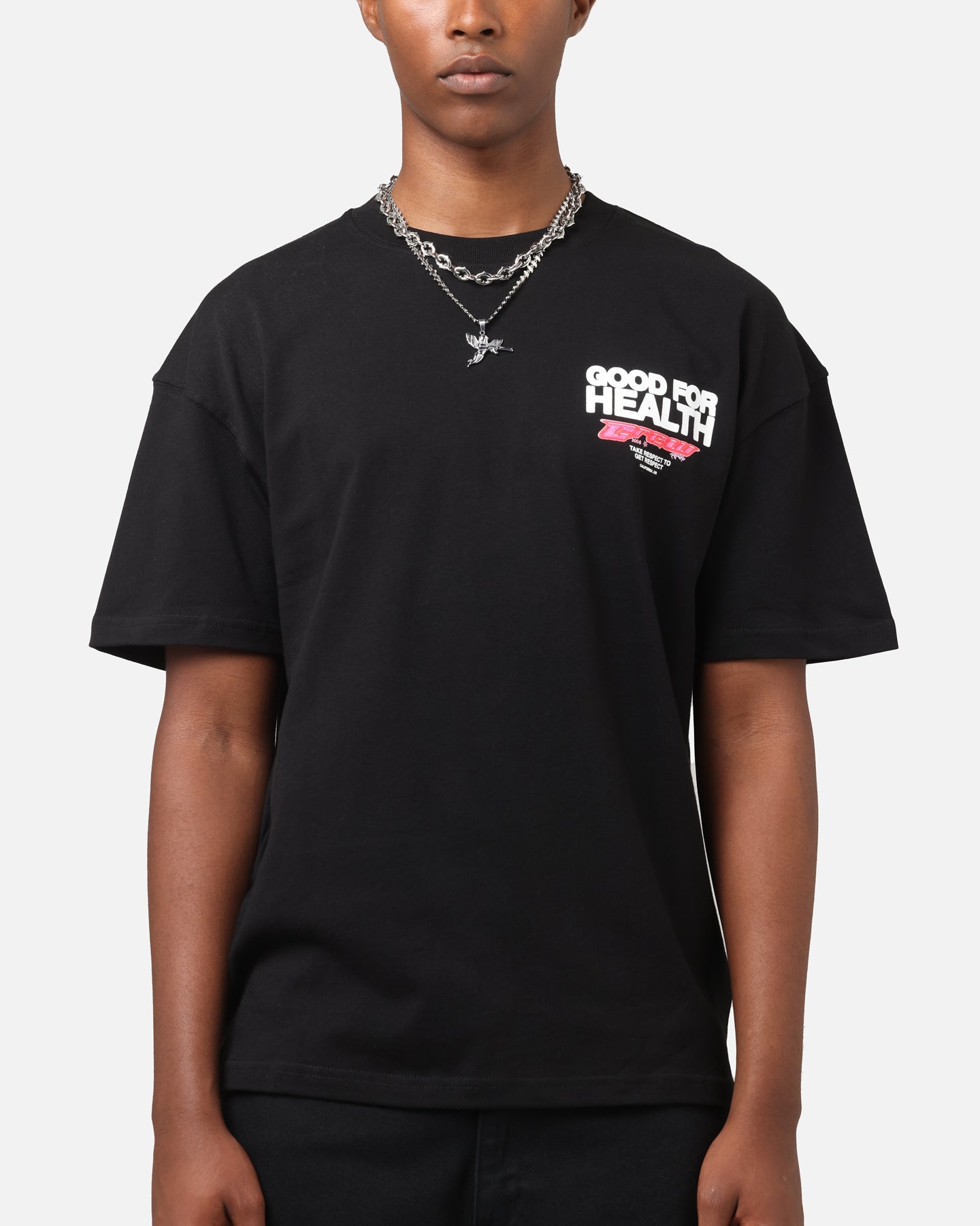 Goat Crew Good 4 Health T-Shirt Black、mySite、zt4zffjzw