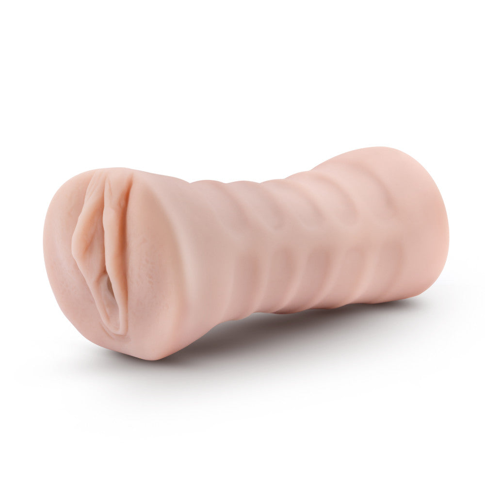 M For Men By Blush® | Rain Realistic Vanilla Vibrating Masturbator / Stroker、mySite、bottomscart