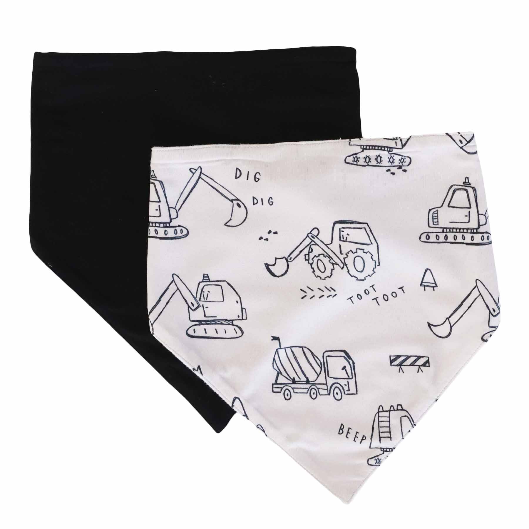  Doodle Dozers 2pc Bandana Bibs、mySite、layawaytickets