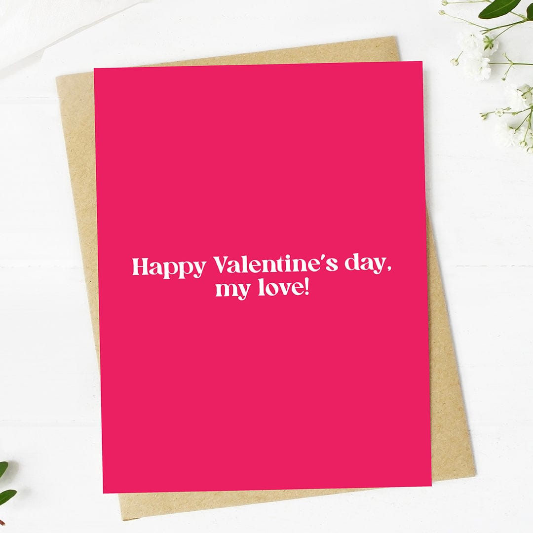 Happy Valentine's Day, my love! Greeting Card、mySite、elrpsem3k