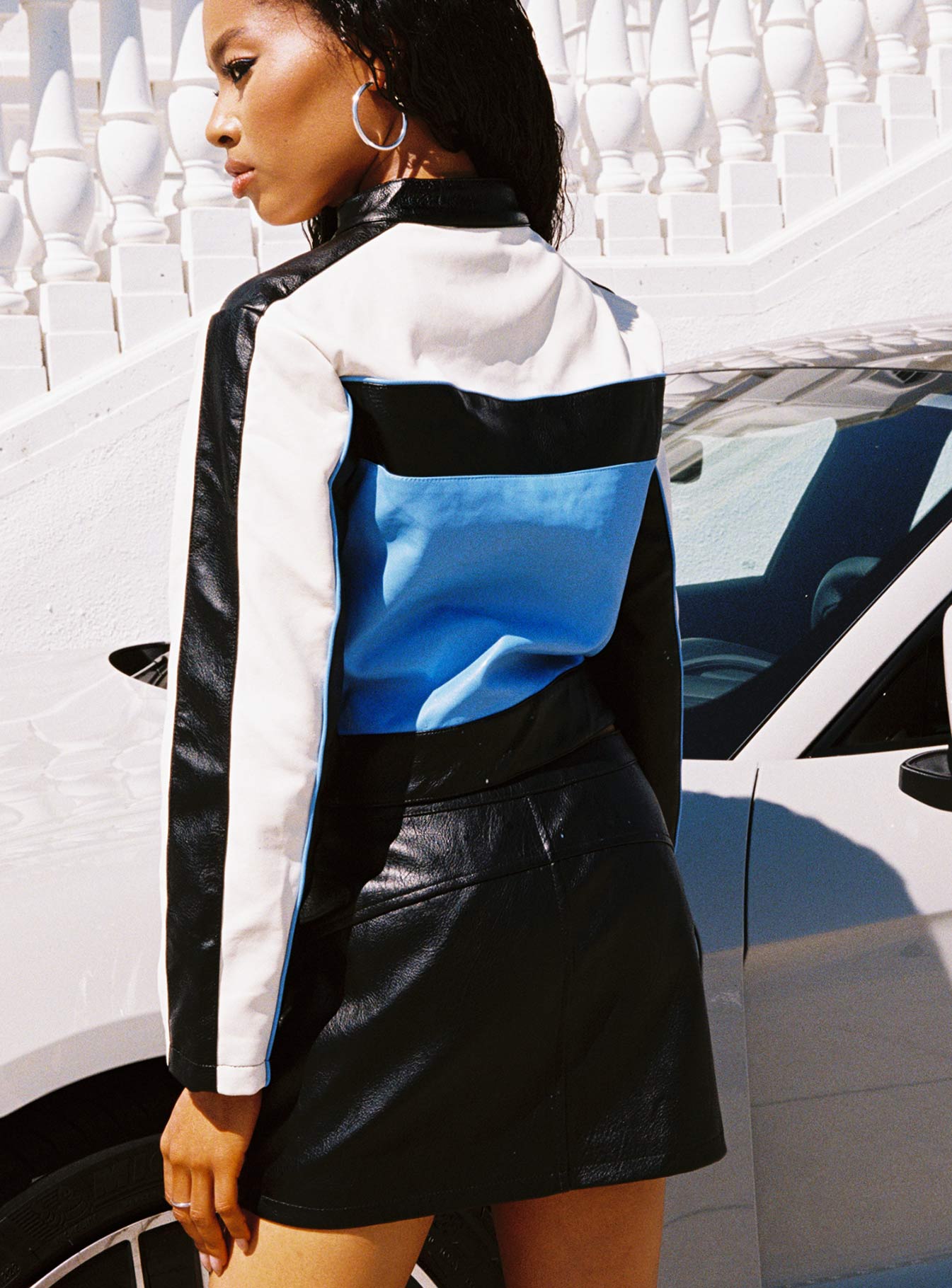 Test Drive Mini Skirt Black、mySite、solidvoid