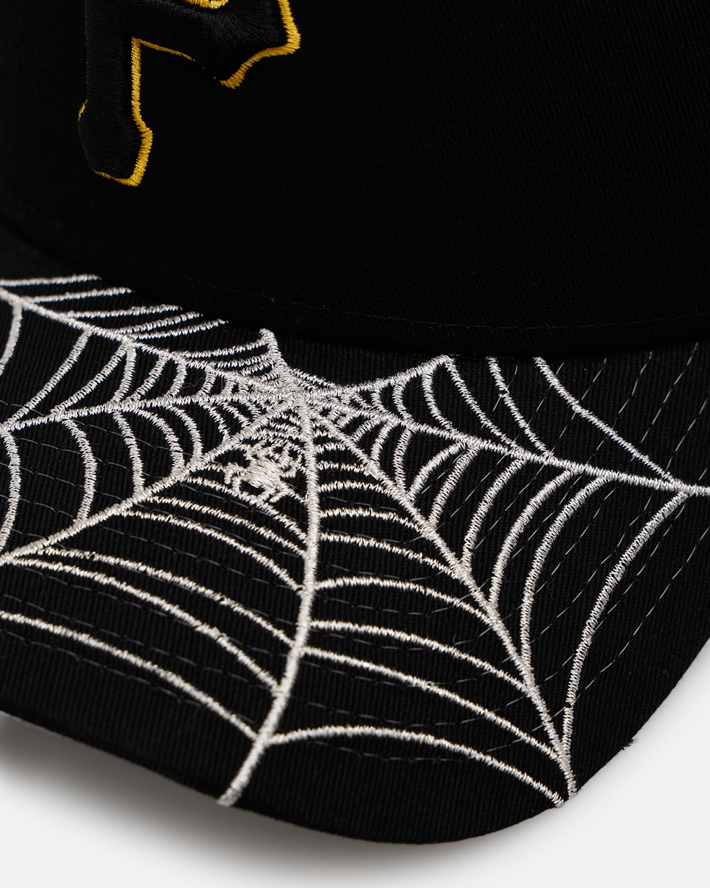 New Era Pittsburgh Pirates 'Spider Web Visor' 9FORTY A-Frame Snapback Black、mySite、zt4zffjzw