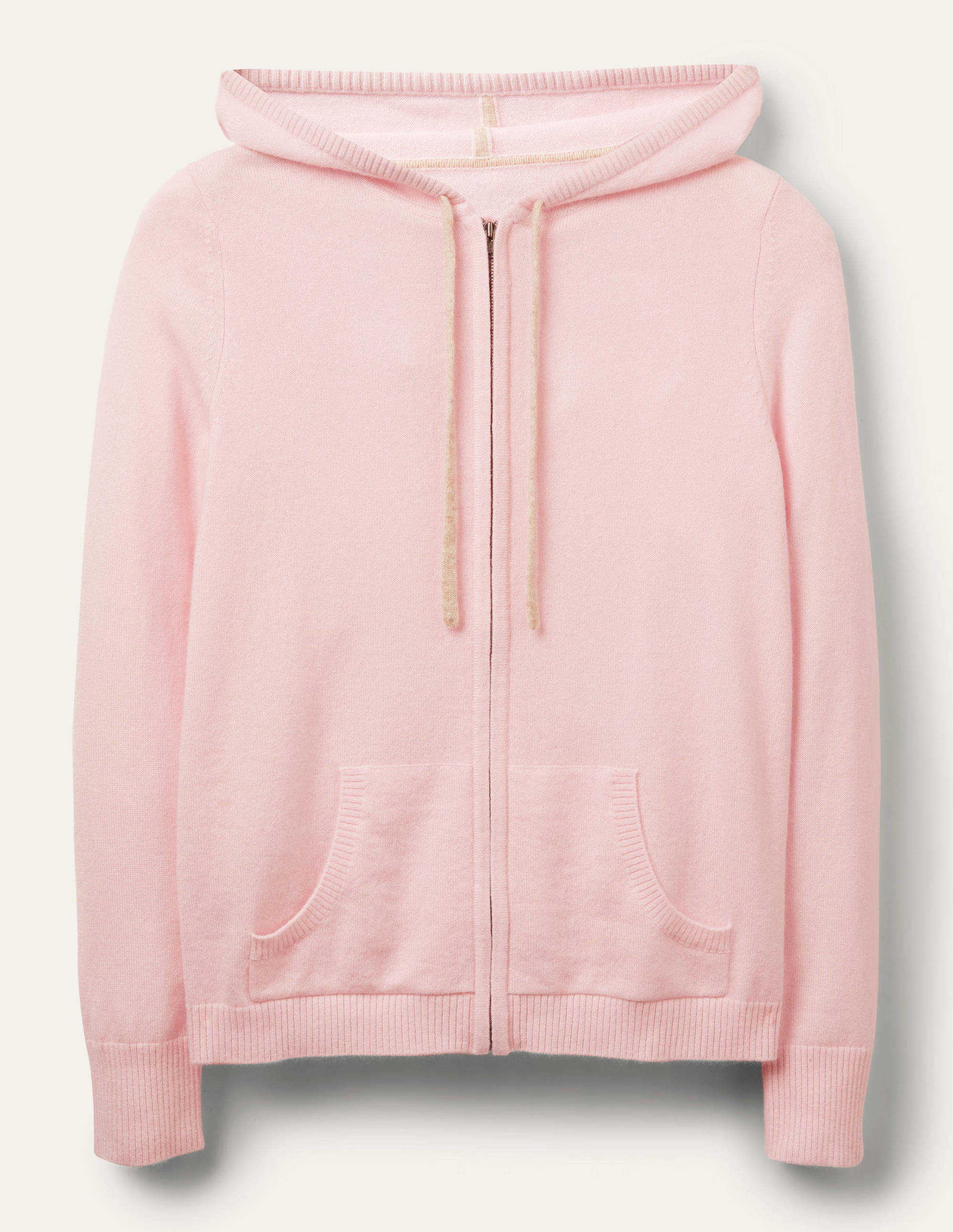  Cashmere Zip-up Hoodie-Morganite Milkshake、mySite、ashleygrahame