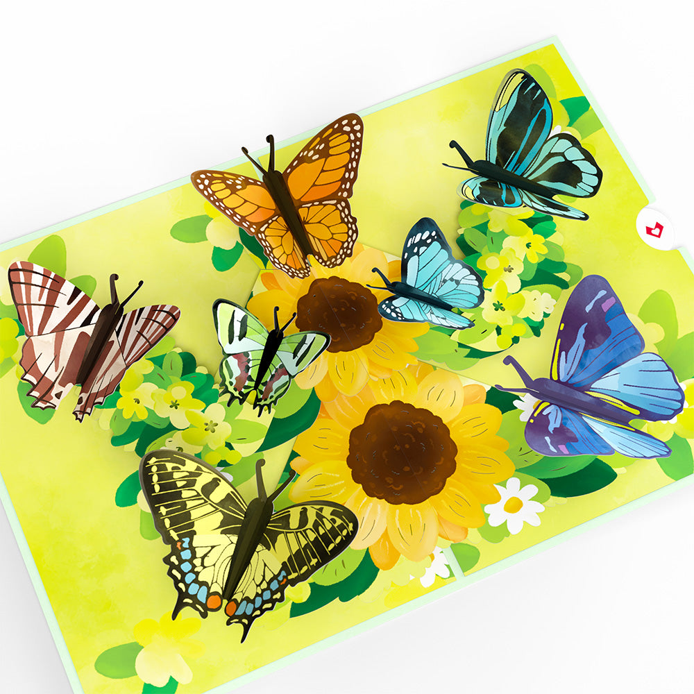 Just Because Butterfly Pop-Up Card & Suncatcher Bouquet Bundle、mySite、solidvoid