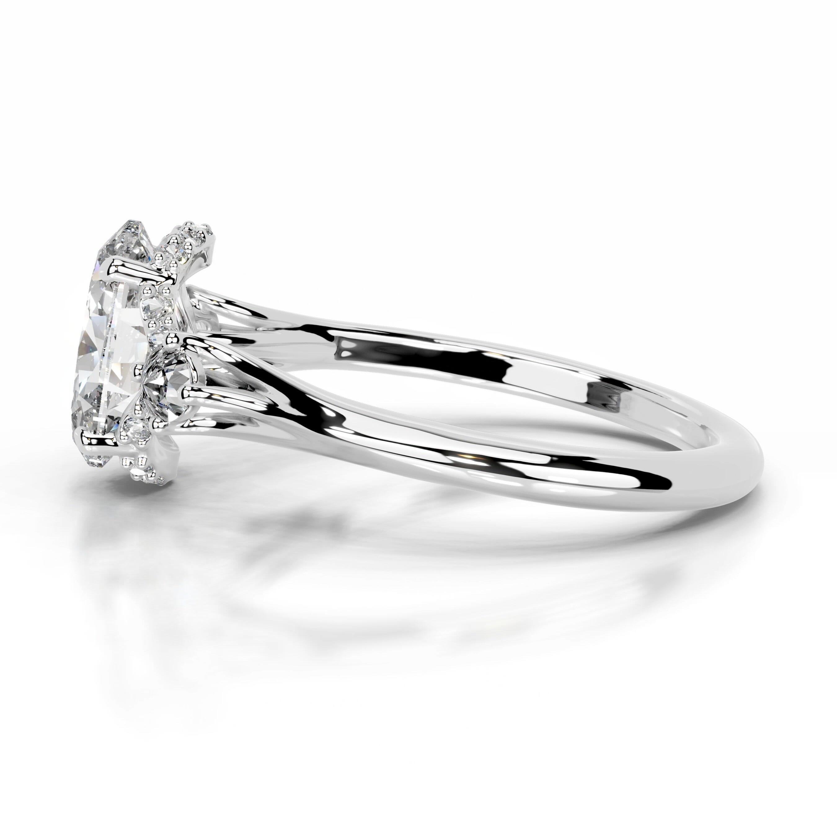 Antonia Diamond Engagement Ring - 18K White Gold、mySite、hinf8tx79