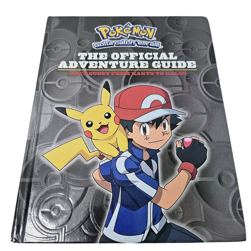 The Official Adventure Guide Ash's Quest from Kanto to Kalos Hardcover、mySite、waistdrama