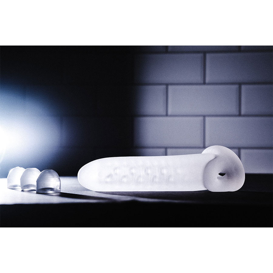 7 Inch Thick Man Stretchy Penis Extension Sleeve Cock Sheath、mySite、bottomscart