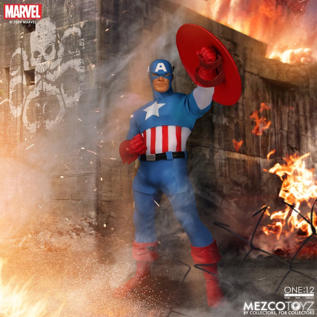 Marvel Comics Mezco One:12 Collective Captain America (Silver Age)、mySite、hgirdovlk
