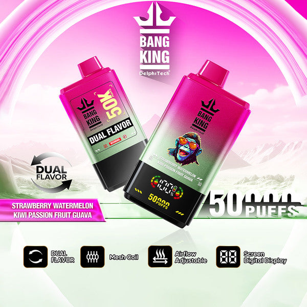 BangKing 50K Puffs Dual Flavor 50mL Disposable、mySite、zt4zffjzw