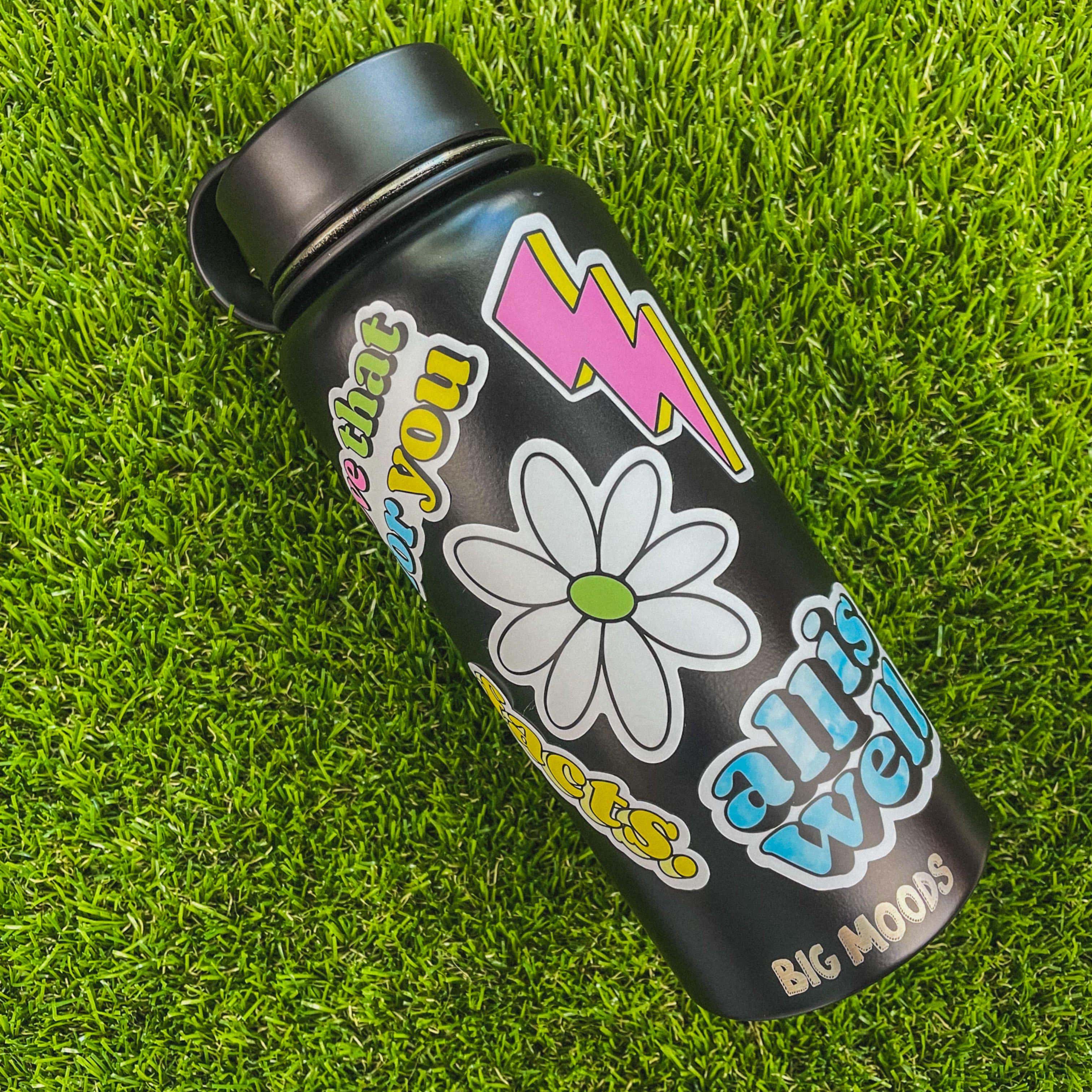  Aesthetic Sticker 5 Pack - All Is Well Blue、mySite、ghnorth