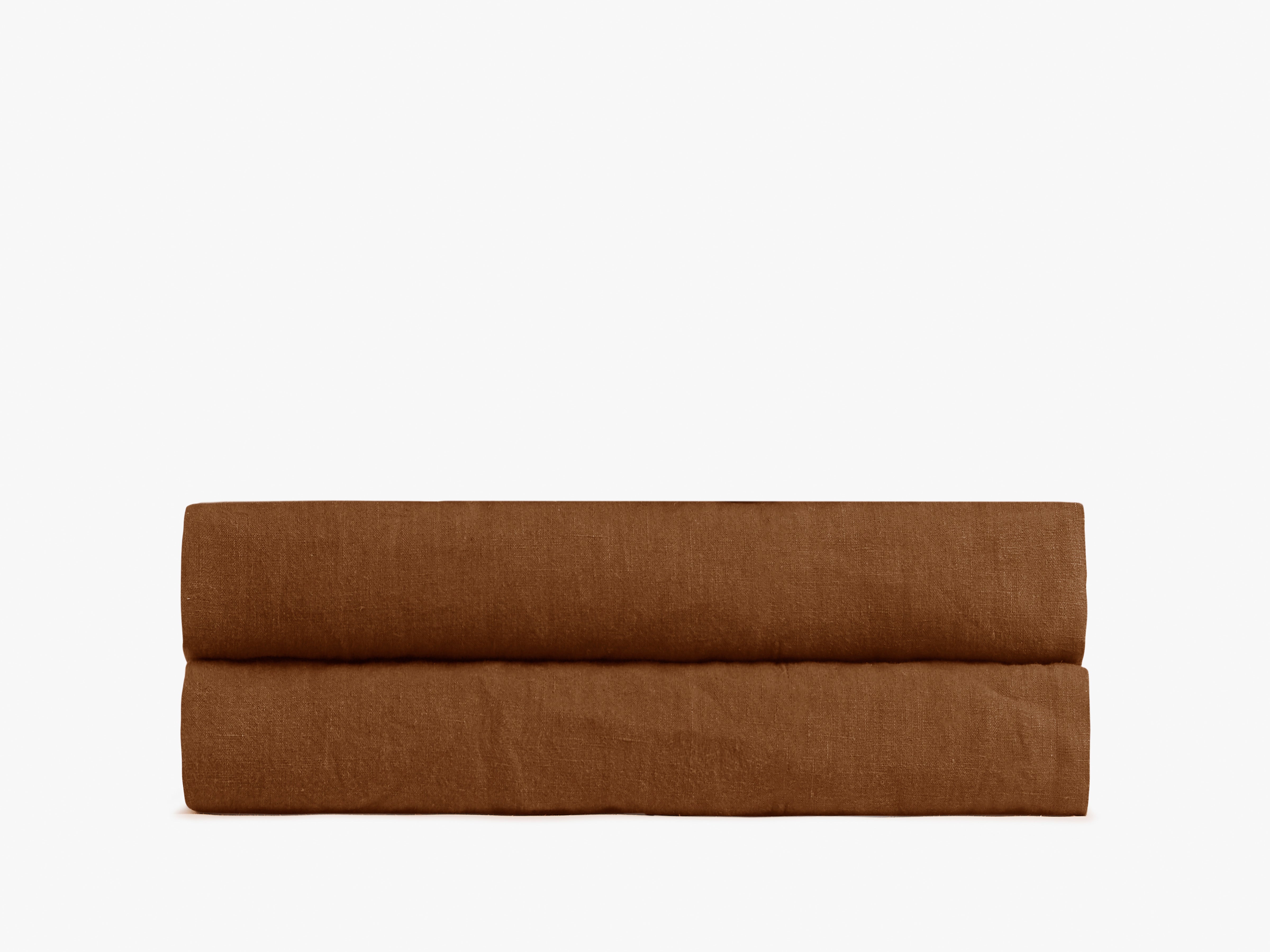  Linen Fitted Sheet (Tobacco)、mySite、sugarbowlscore
