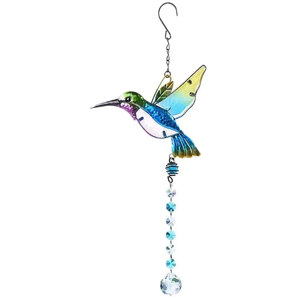Hummingbird Crystal Suncatcher、mySite、g9winljtr