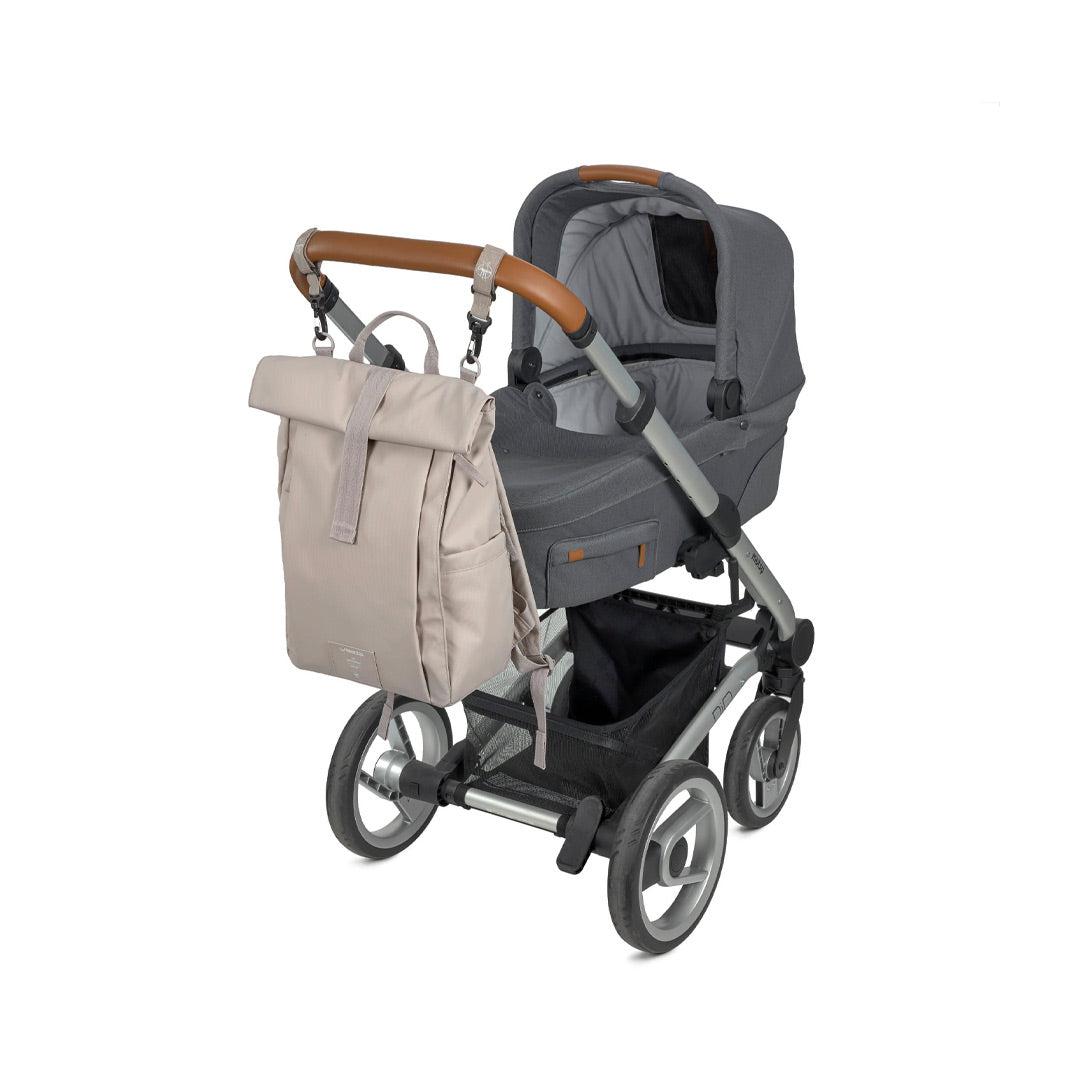  Lassig Rolltop Backpack - Taupe、mySite、merchandisen