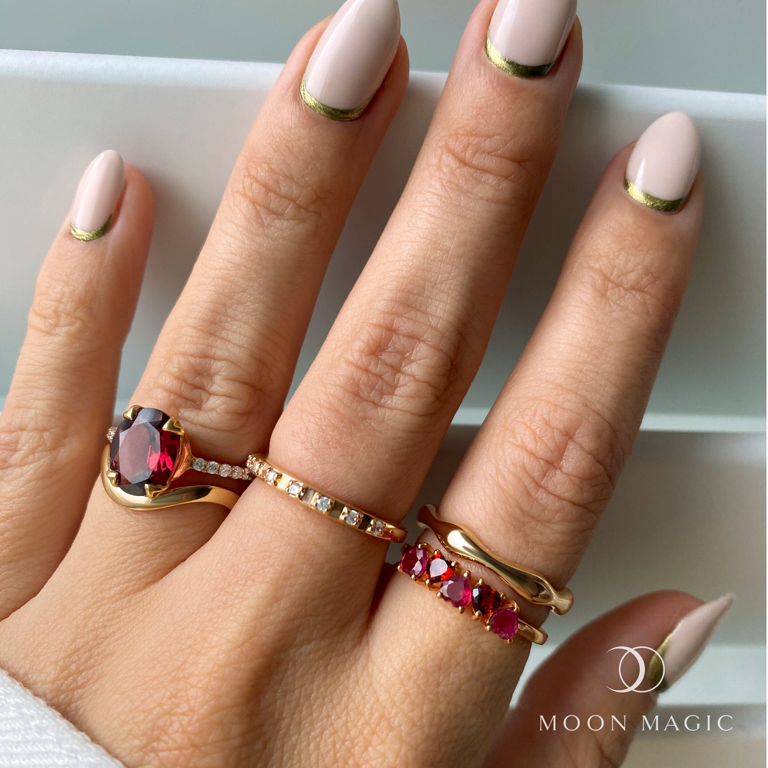 Garnet Ring - Harlow、mySite、hinf8tx79