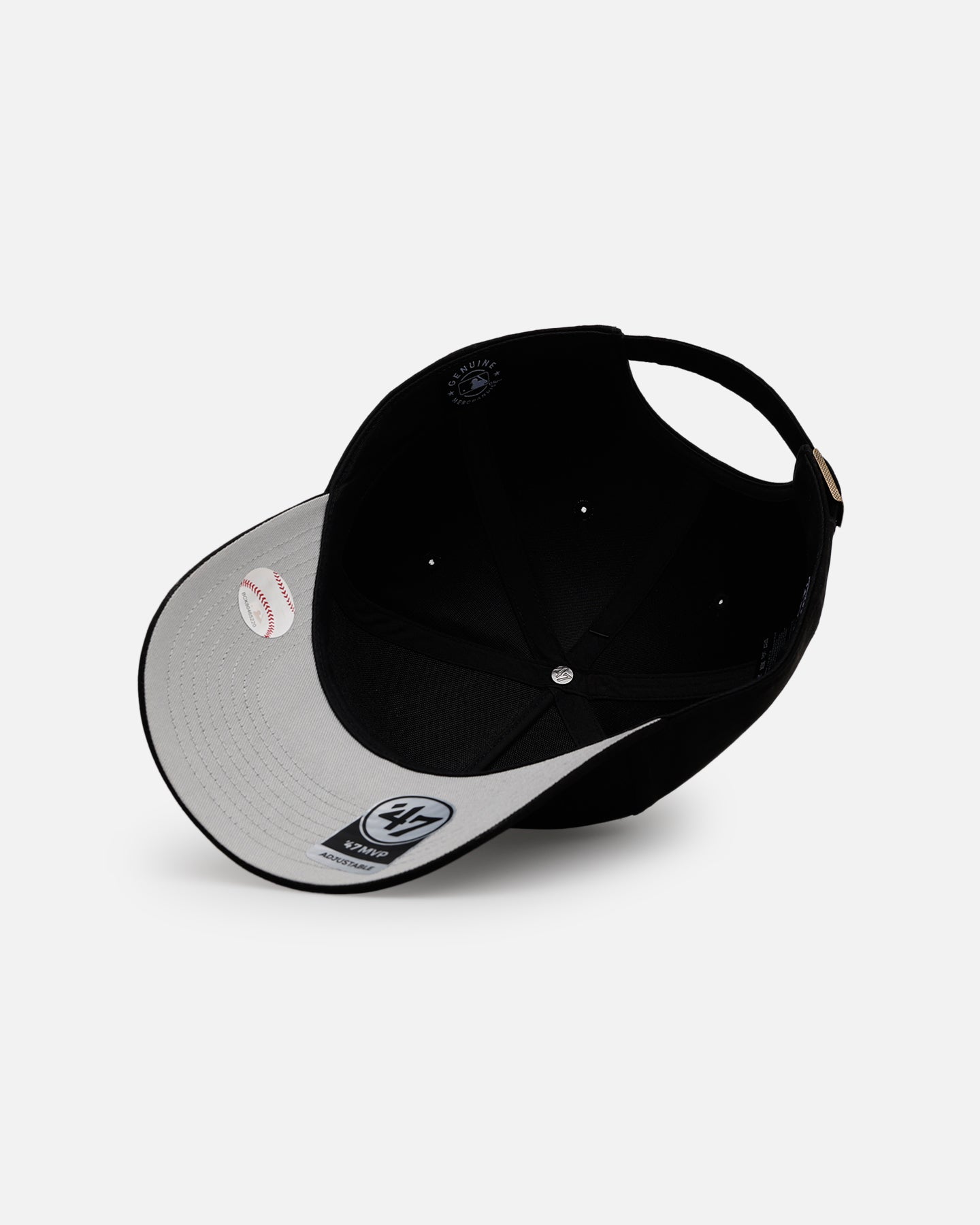 47 Brand Los Angeles Dodgers 'Ultrasuede' 47 MVP Strapback Black/White、mySite、zt4zffjzw