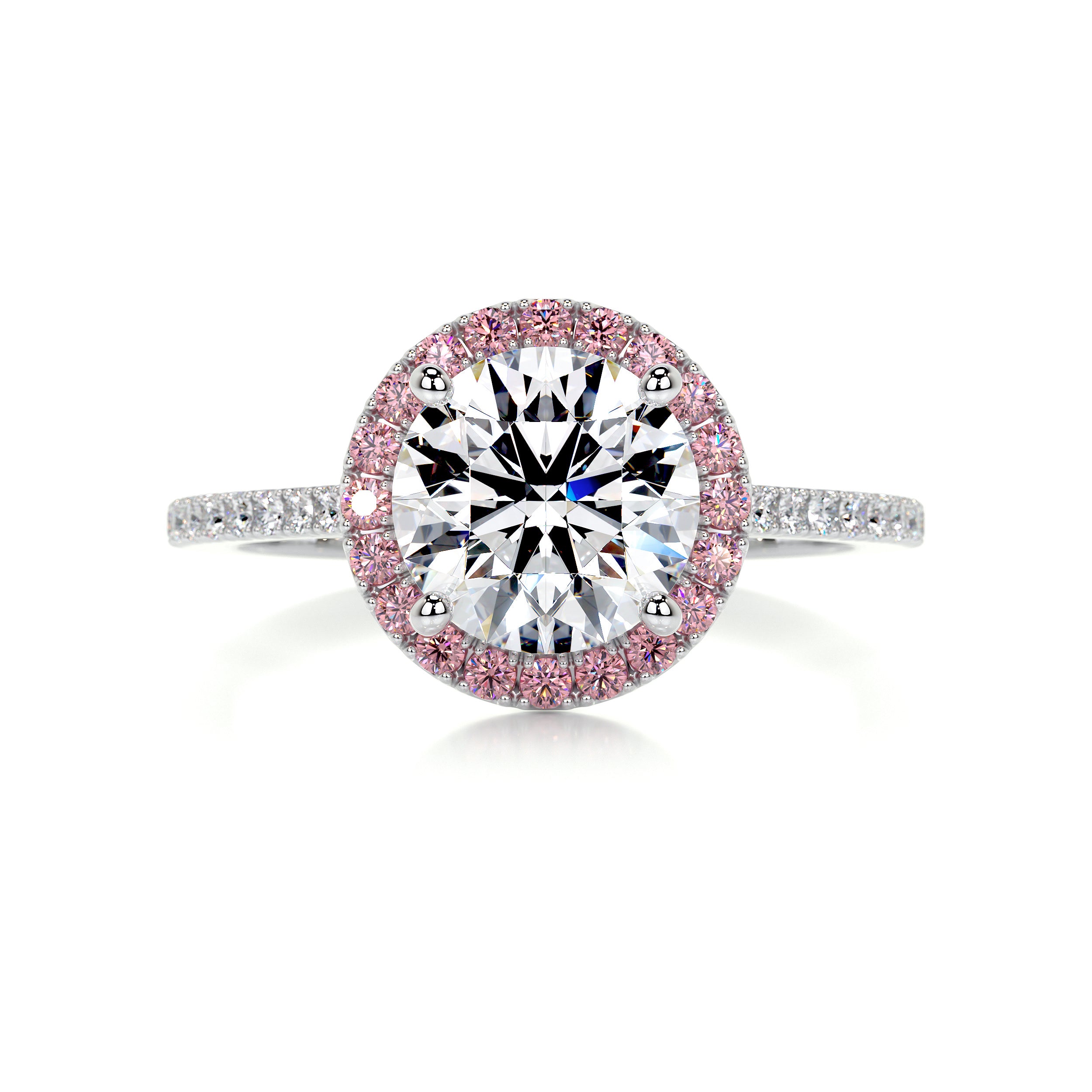 Layla Diamond Engagement Ring - 14K White Gold、mySite、hinf8tx79