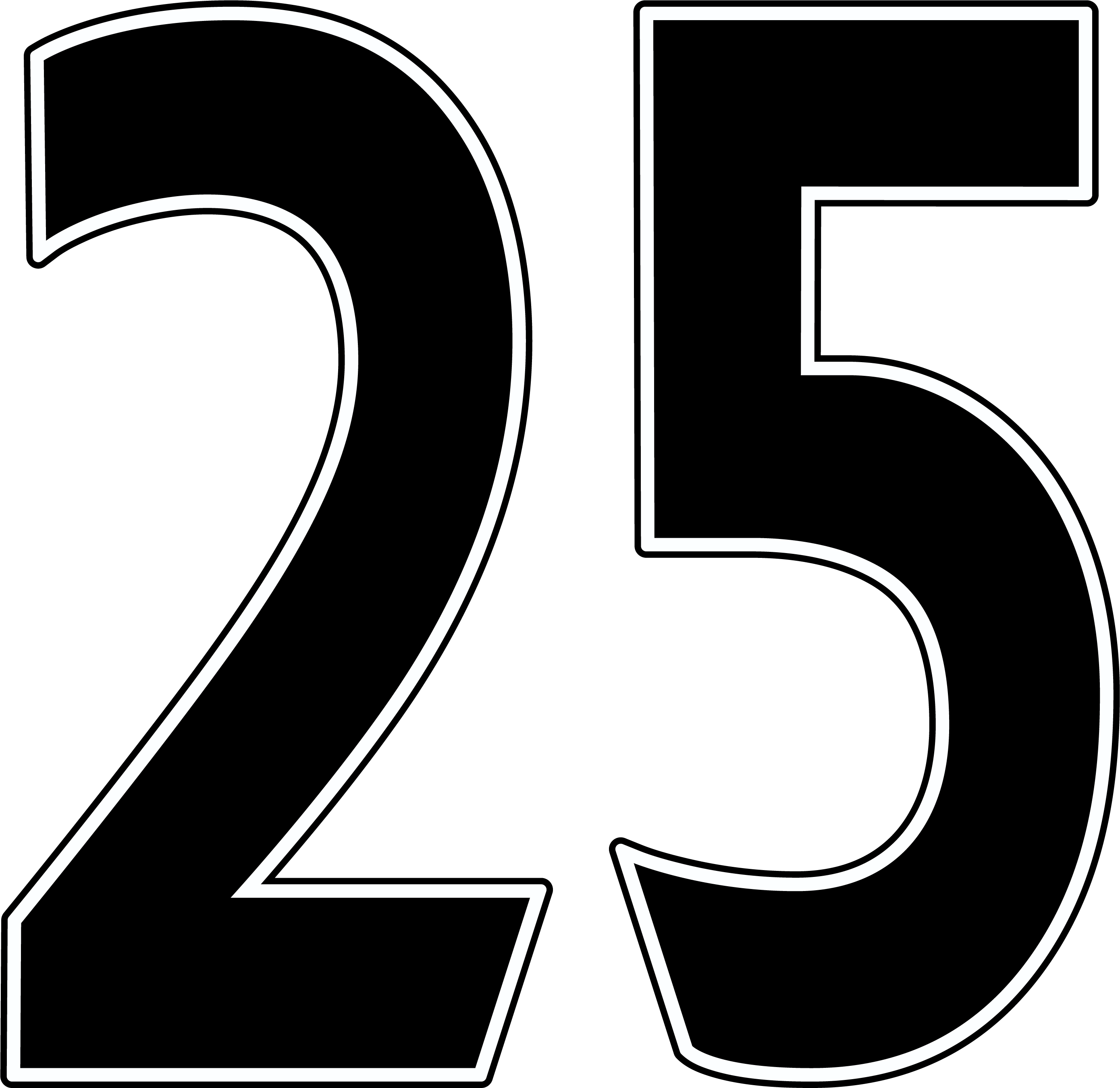 NSU Numbers White、mySite、noshort